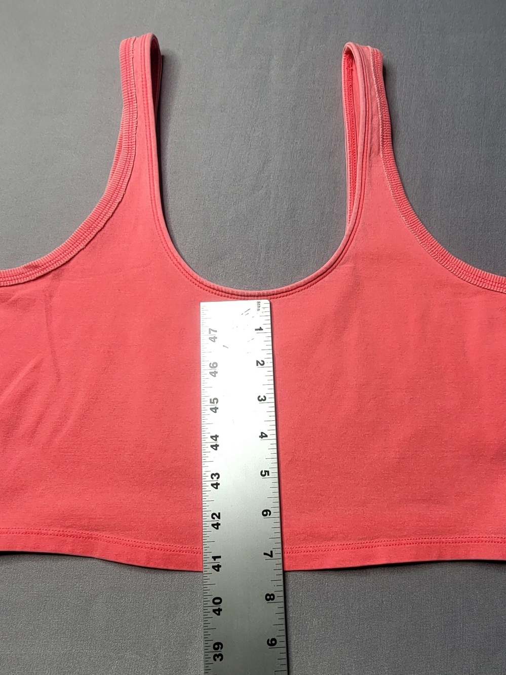 FP Movement by Free People Coral Pink Scoop Neck Tank Top Size L - Picture 10 of 10